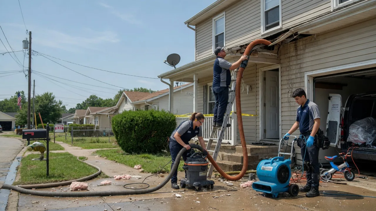 Water Damage Restoration in Continental, OH near me